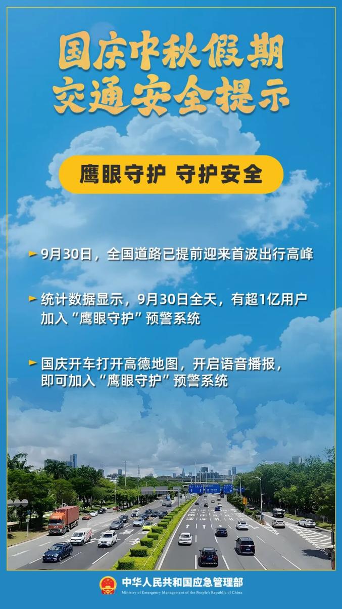 出行提示_國慶中秋交通擁堵_雙節(jié)假期出行安全提示
