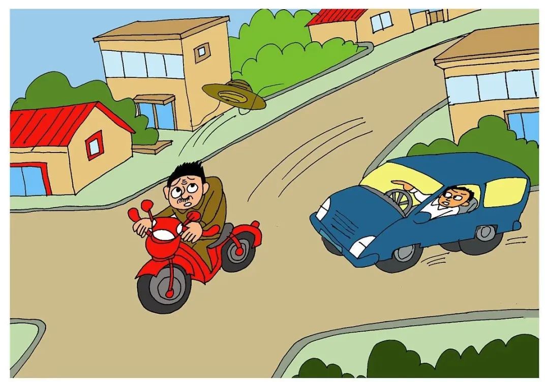 行人騎乘車安全頭盔_農(nóng)村國省道交通安全出行提示_出行提示