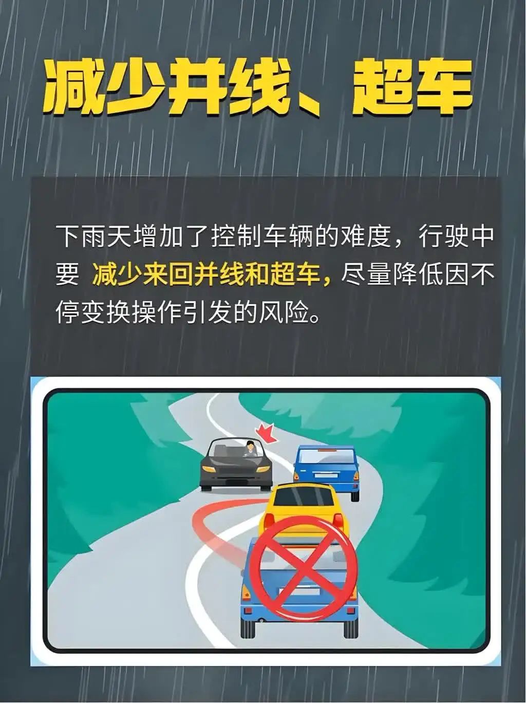 雨天駕駛注意事項(xiàng)_出行提示_雨季行車安全指南