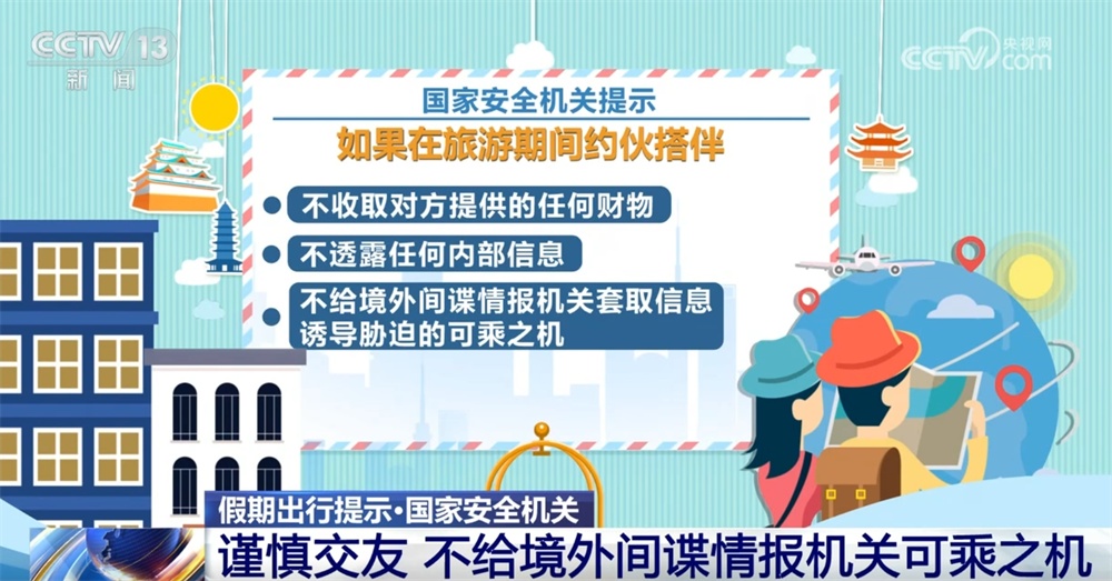 出行提示_境外旅游國家秘密保護_出國旅游安全防范