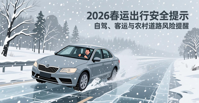 自駕出行違法肇事_出行提示_2026年春運交通安全風(fēng)險