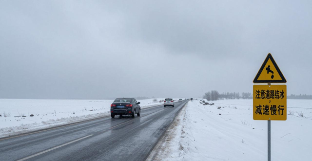 出行提示_北京天氣預報 降雪降溫_北京天氣預警 路面濕滑